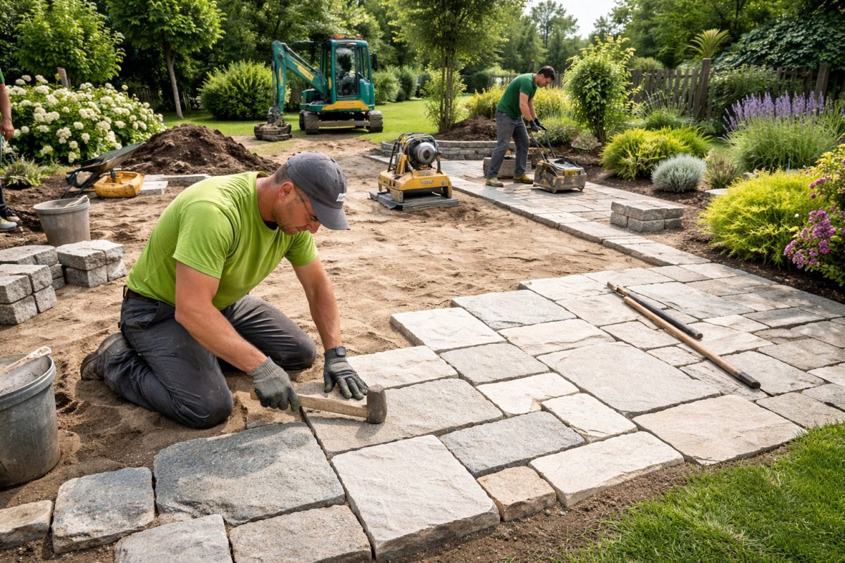 gartengestaltung baden pflasterarbeiten